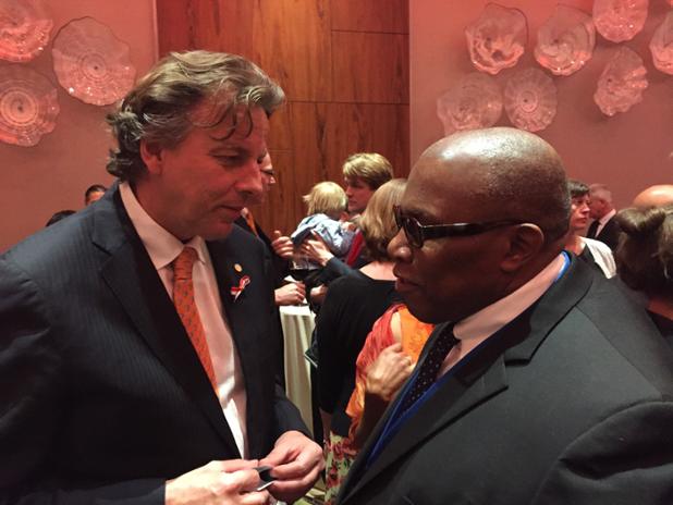 Ambassador Webson and meet with Dutch Foreign Minister and PR