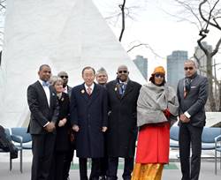 Thr Permanent Memorial unveailing